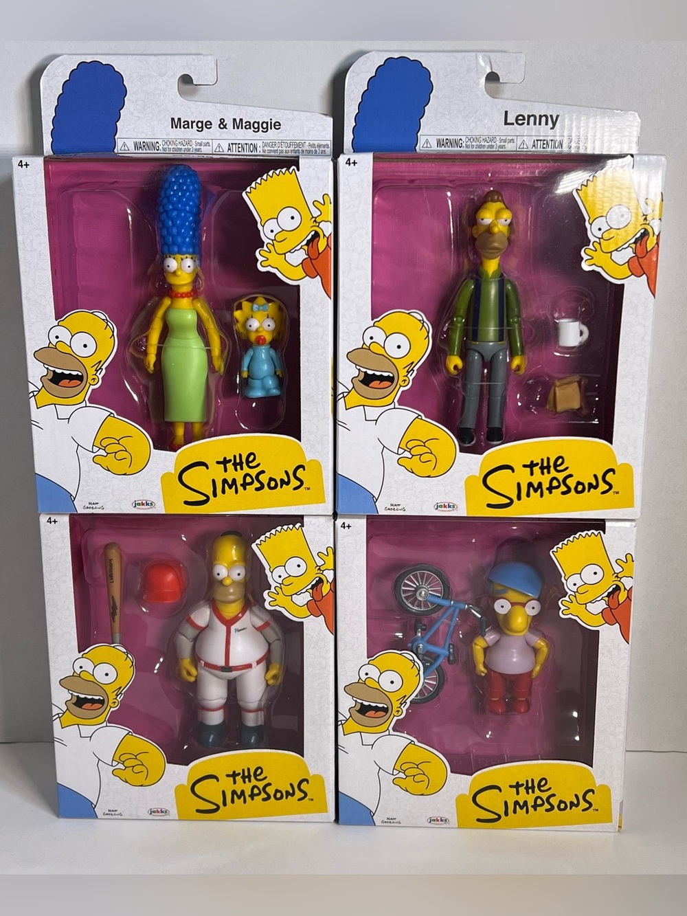 The Simpsons Figure Lot of 4